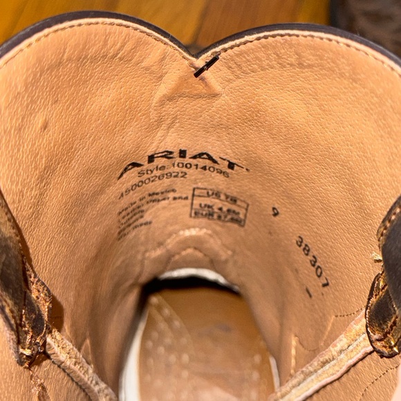 Ariat Brown Western Boots - Picture 4 of 4